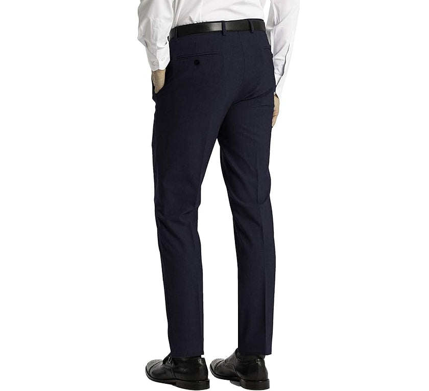 slim fit dress slacks Calvin Klein Jayden Slim Tapered Dress Pant Navy