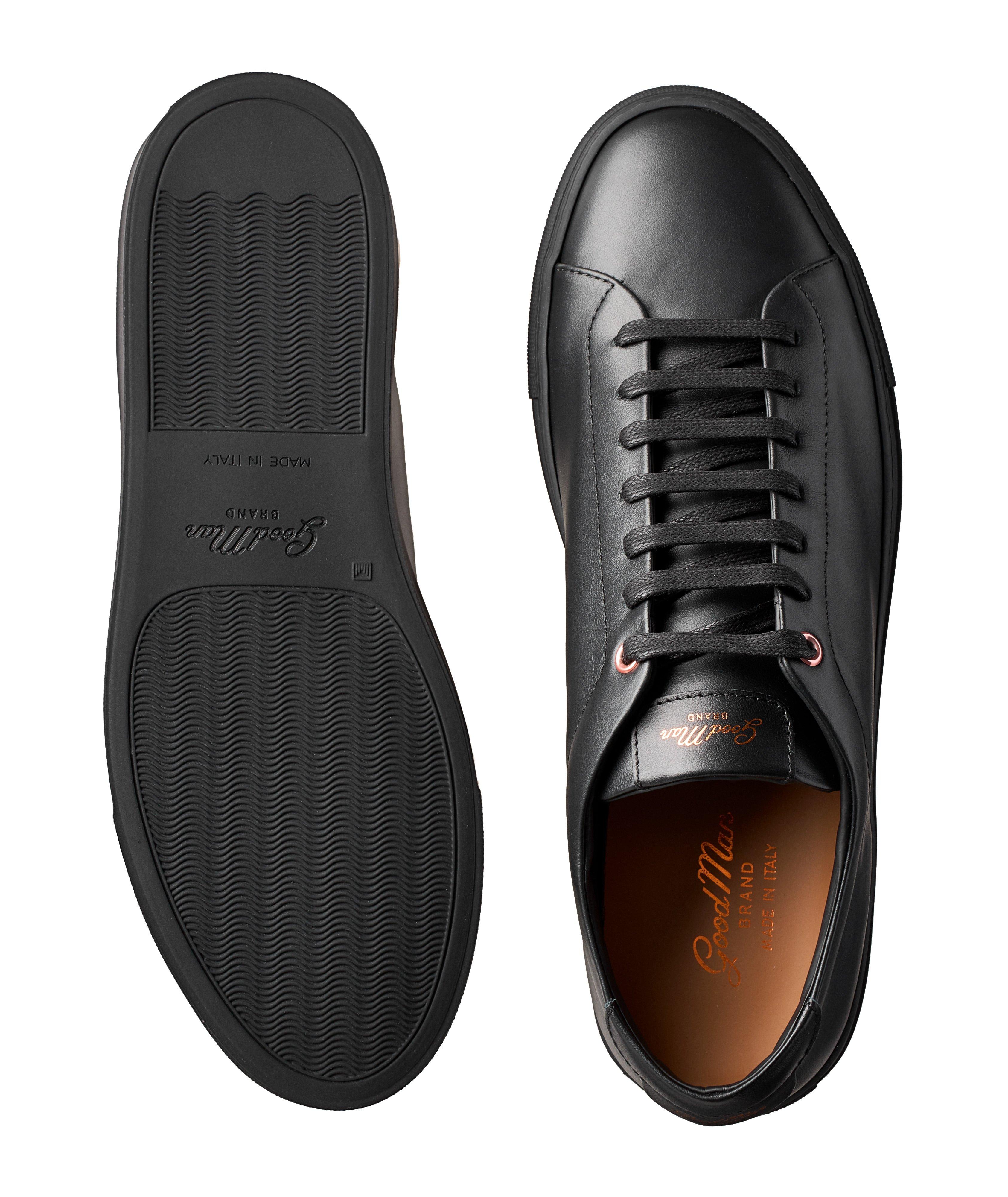 Good Man Brand Edge Slip On Men Black Leather Sneaker Shoes Amazon.com: Skechers Men main image 4