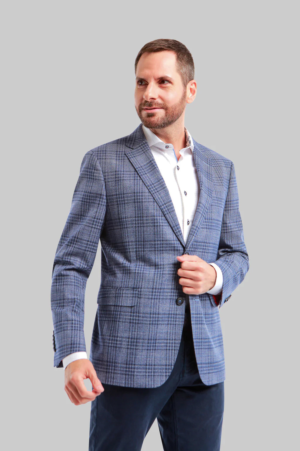 7 Downie St. Oakdale Sport Jacket- Blue
