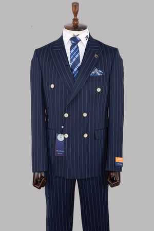 DELMONT 2 PIECE SUIT- DOUBLE BREASTED