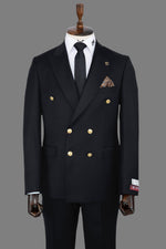 DELMONT 2 PIECE SUIT- DOUBLE BREASTED