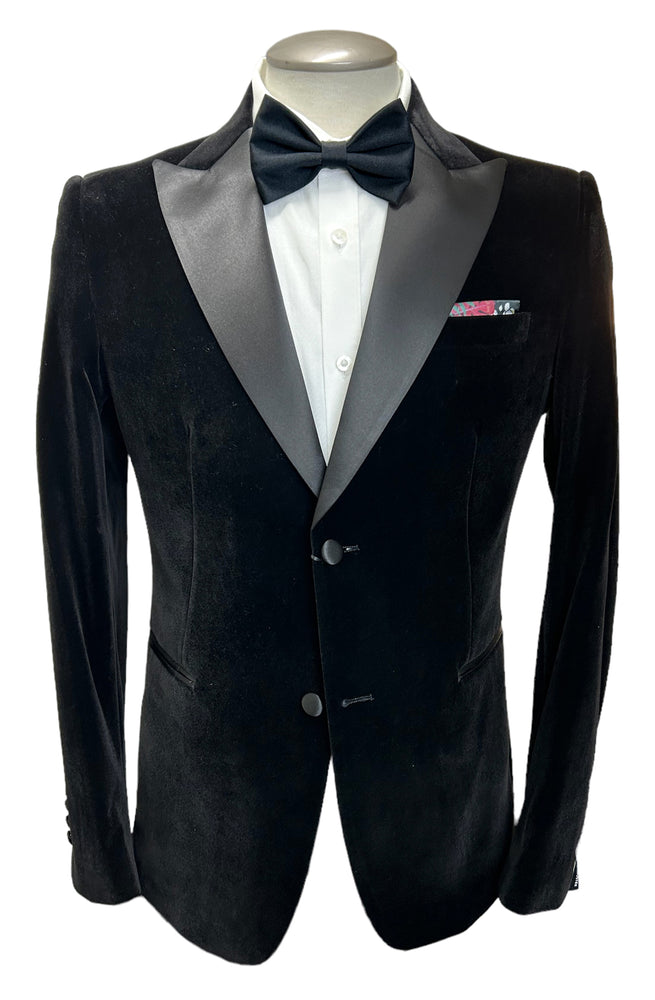 LIEF HORSENS TUXEDO JACKET- VELVET