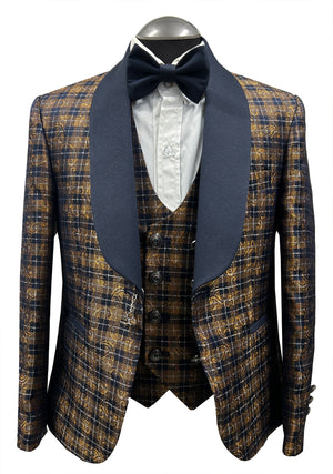 QUESSTE CEREMONIA KID'S 3-PIECE TUXEDO