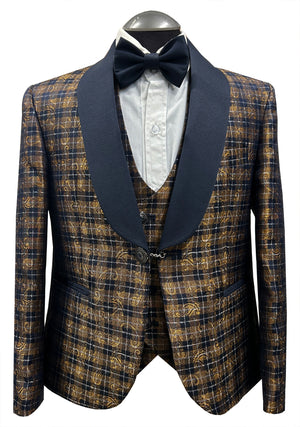 QUESSTE CEREMONIA KID'S 3-PIECE TUXEDO
