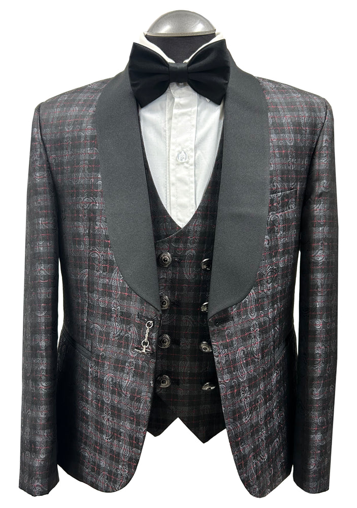 QUESSTE CEREMONIA KID'S 3-PIECE TUXEDO