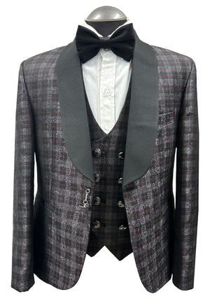 QUESSTE CEREMONIA KID'S 3-PIECE TUXEDO