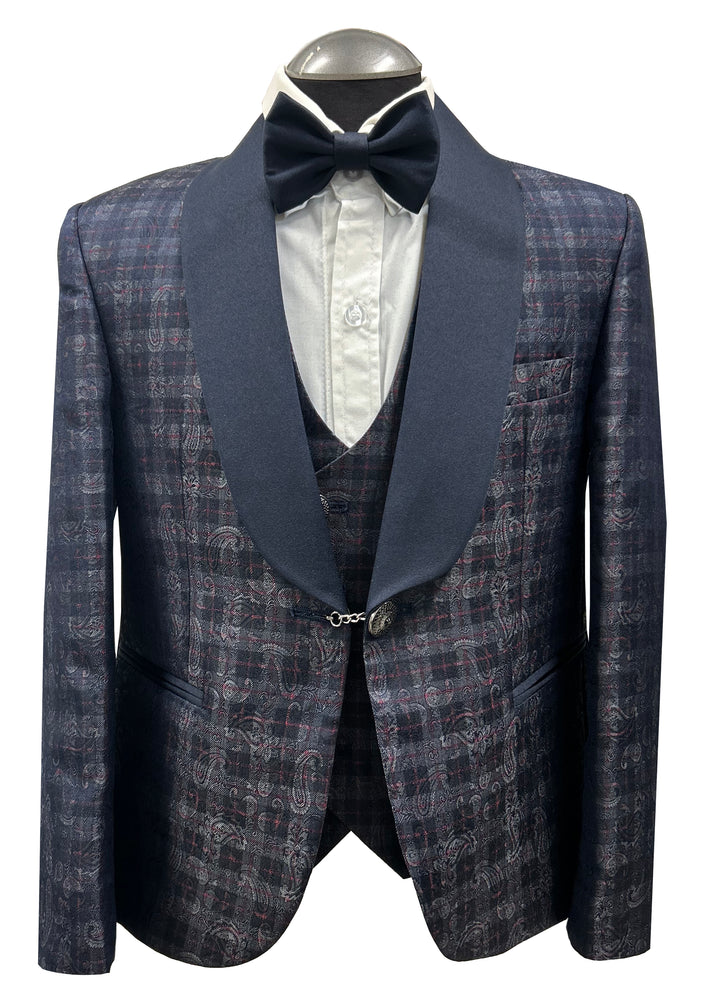QUESSTE CEREMONIA KID'S 3-PIECE TUXEDO