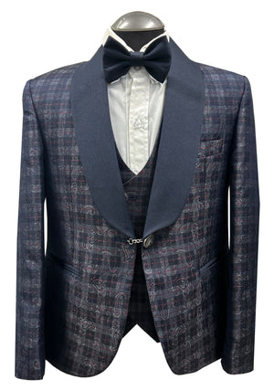 QUESSTE CEREMONIA KID'S 3-PIECE TUXEDO