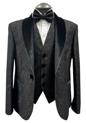 QUESSTE CEREMONIA KID'S 3-PIECE TUXEDO