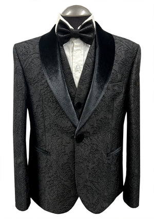 QUESSTE CEREMONIA KID'S 3-PIECE TUXEDO