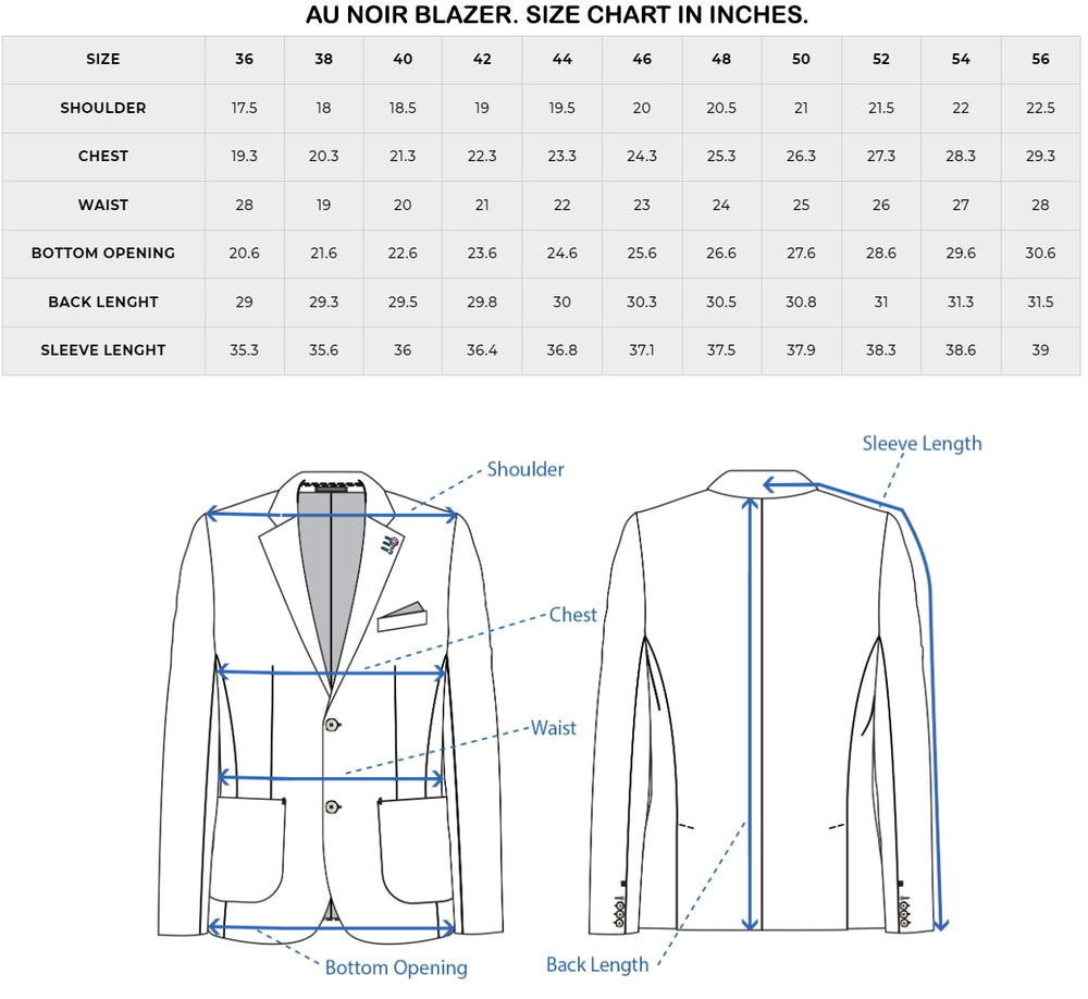 AU NOIR BLAZER | Ryan Navy