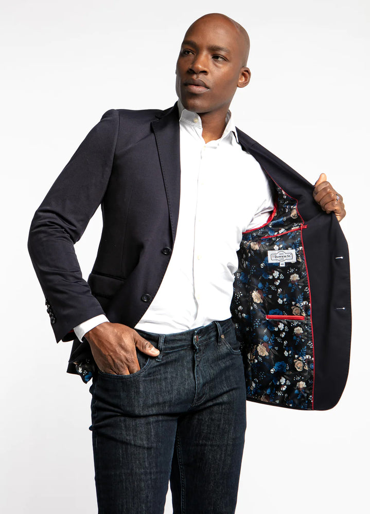 Black jeans sport coat store