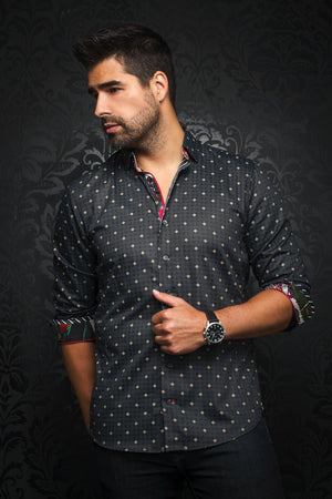 AU NOIR SHIRT- GIANFRANCO BLACK/GOLD
