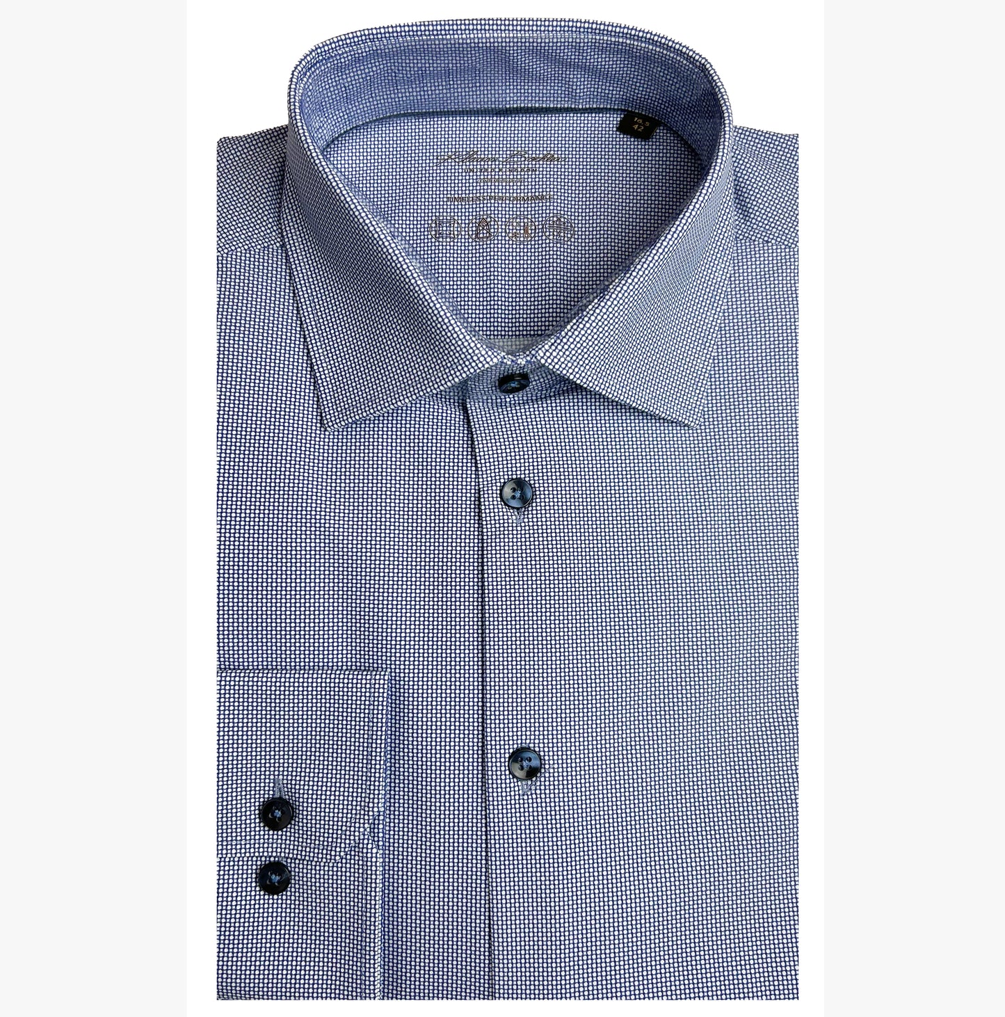 klauss boehler dress shirts Klauss Boehler Contemporary Fit Neat Pattern Dress Shirt | Dress Shirts