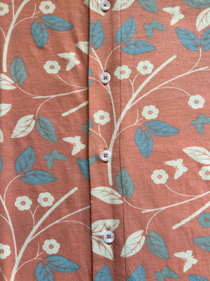 DANINI FLORAL PRINT POLO