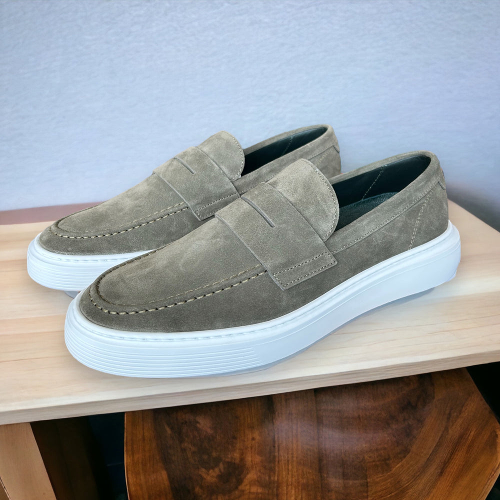 GOOD MAN BRAND- LONDON SUEDE LOAFERS