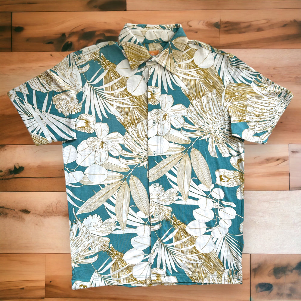 DANINI FLORAL PRINT POLO