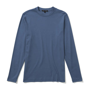ROBERT BARAKETT HIGH CREW NECK- VINTANGE BLUE