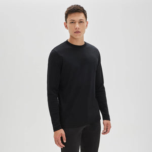 ROBERT BARAKETT HIGH CREW NECK- BLACK