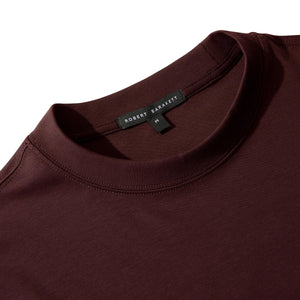 ROBERT BARAKETT HIGH CREW NECK- SONOMA RED