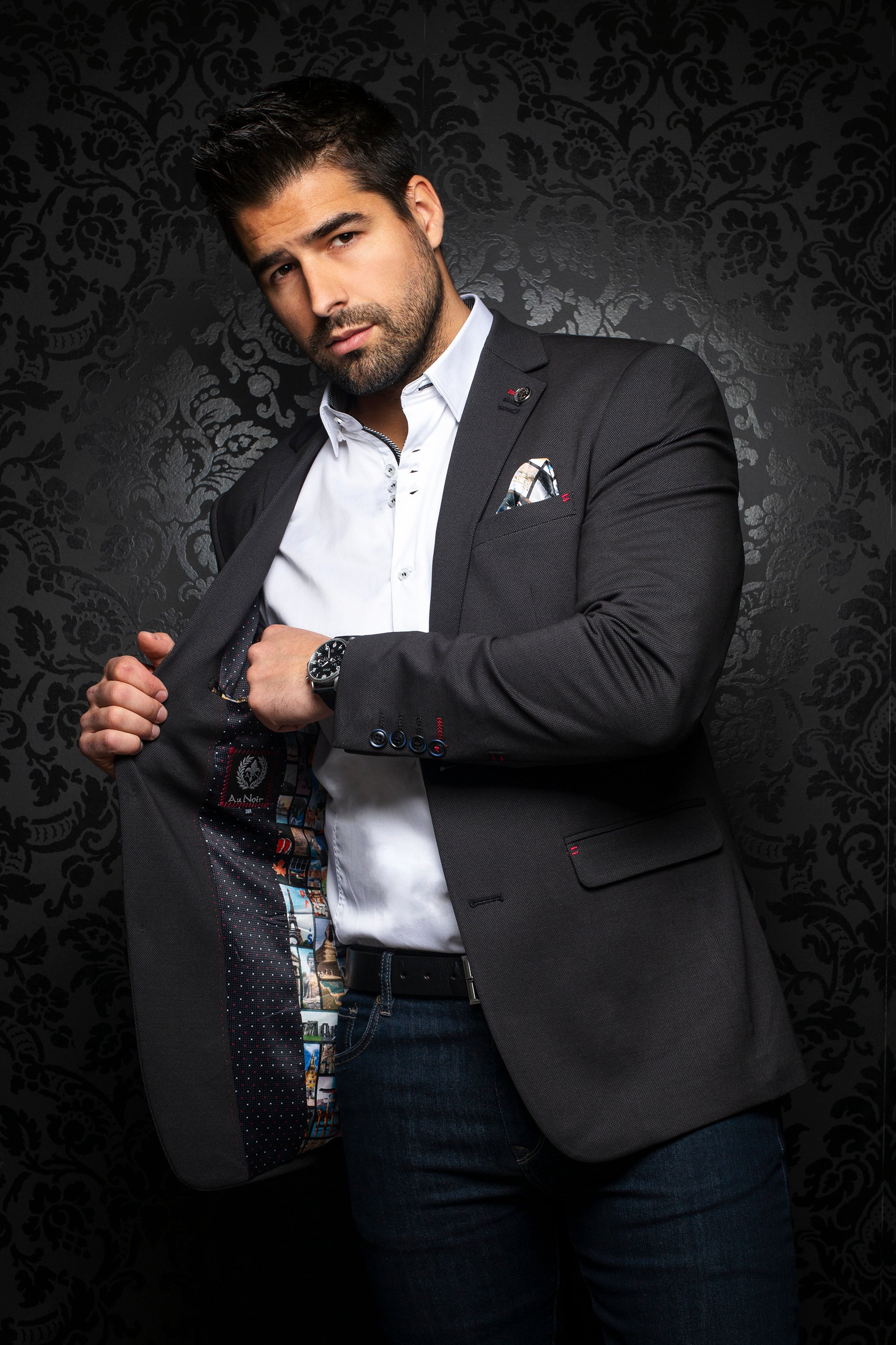 Au Noir Blazer - Ryan, Navy