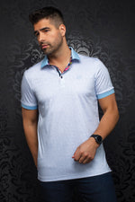 AU NOIR POLO SHIRT- SEGUIN L.BLUE