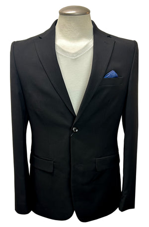 SOUL OF LONDON 2 PIECE SUIT- BLACK