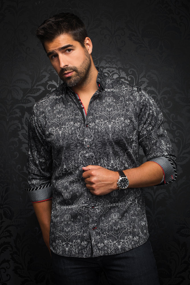 AU NOIR SHIRT- WAKE BLACK