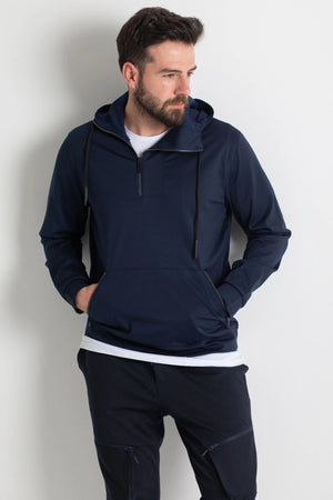 MCR MEN'S HOODED SWEATSHIRT- DARK BLUE