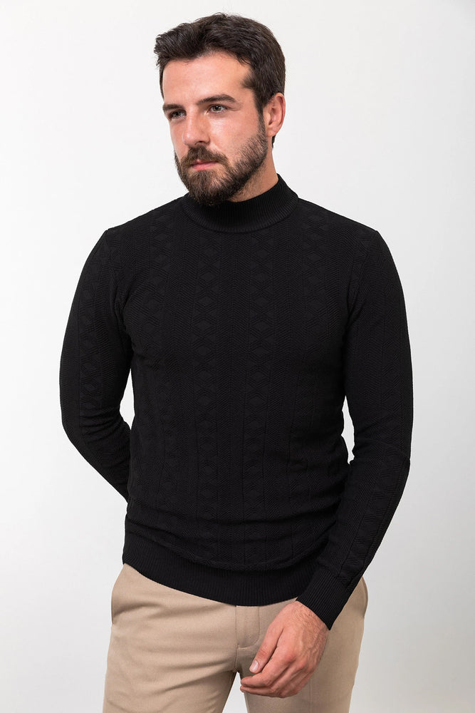 Mock neck on sale pullover mens