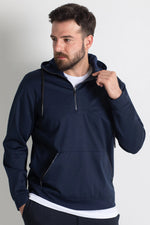 MCR MEN'S HOODED SWEATSHIRT- DARK BLUE