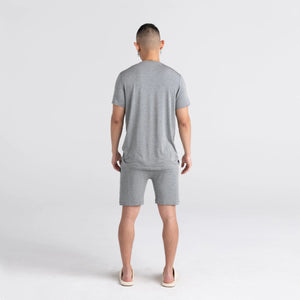 SAXX SNOOZE SHORTS- DARK GREY HEATHER