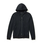 CORTINA FULL ZIP HOODIE- BLACK