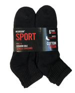 MCGREGOR SPORT SOCKS- 6 PCK QUATER SOCKS