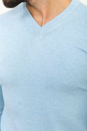Baby blue jumper mens online