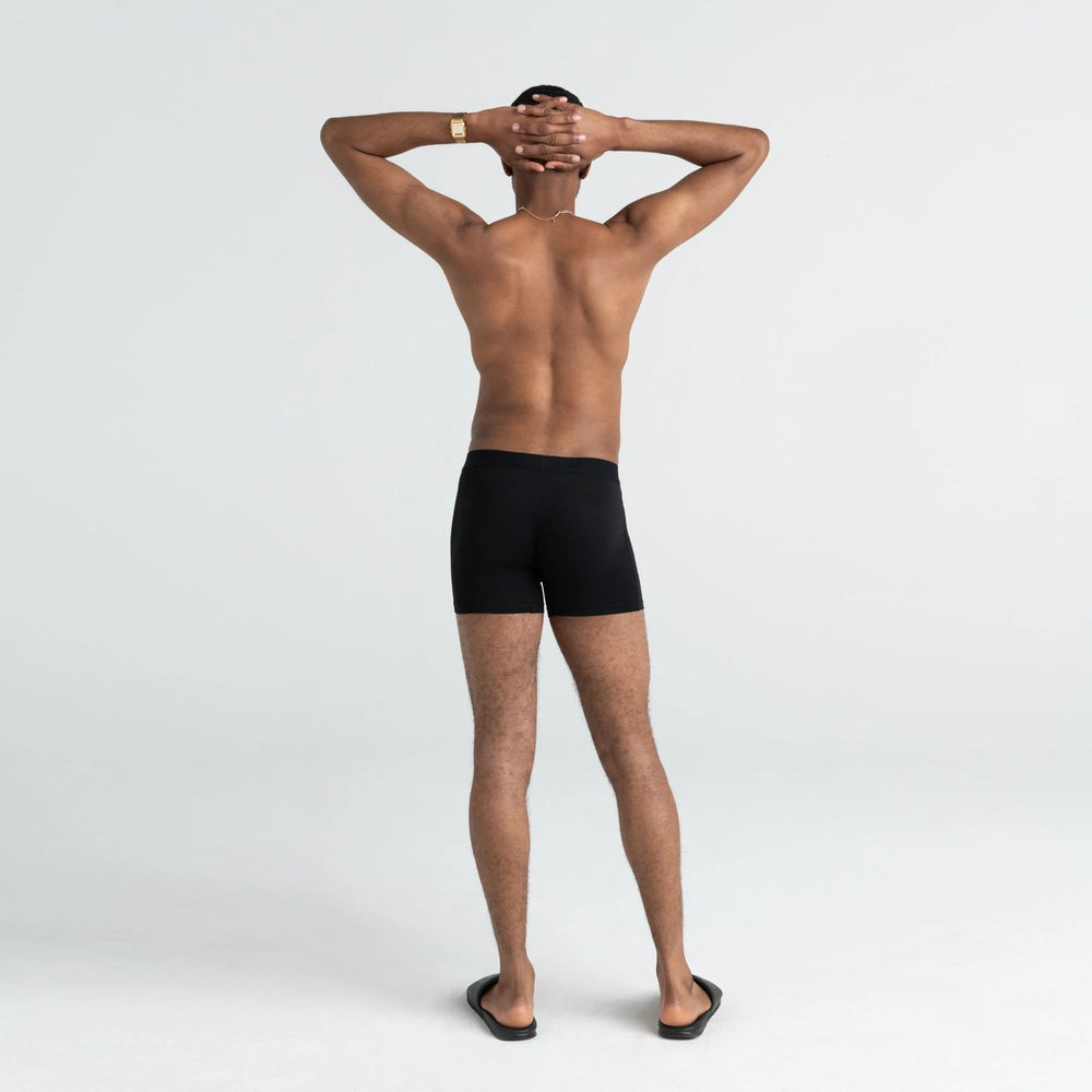 SAXX VIBE BOXER BRIEF- BLACK/BLACK