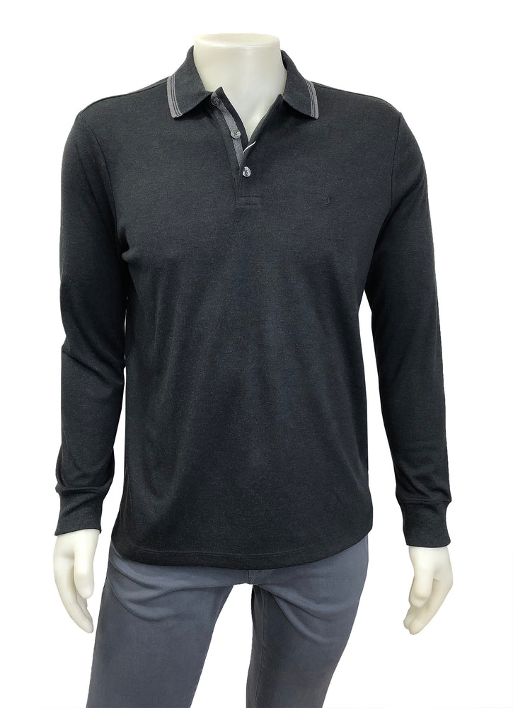 TRE VELLA LONG SLEEVE POLO SHIRT