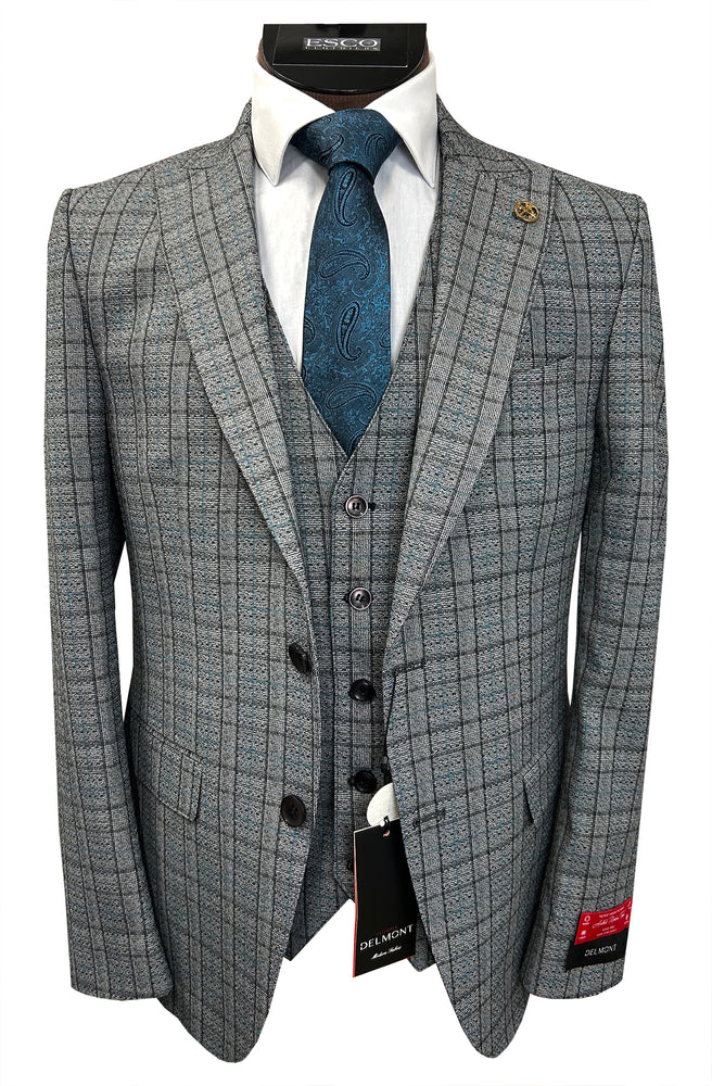 DELMONT 3 PIECE SUIT