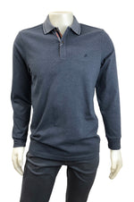 TRE VELLA LONG SLEEVE POLO SHIRT