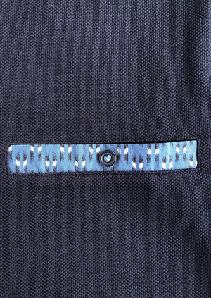 TRE VELLA LONG SLEEVE POLO SHIRT