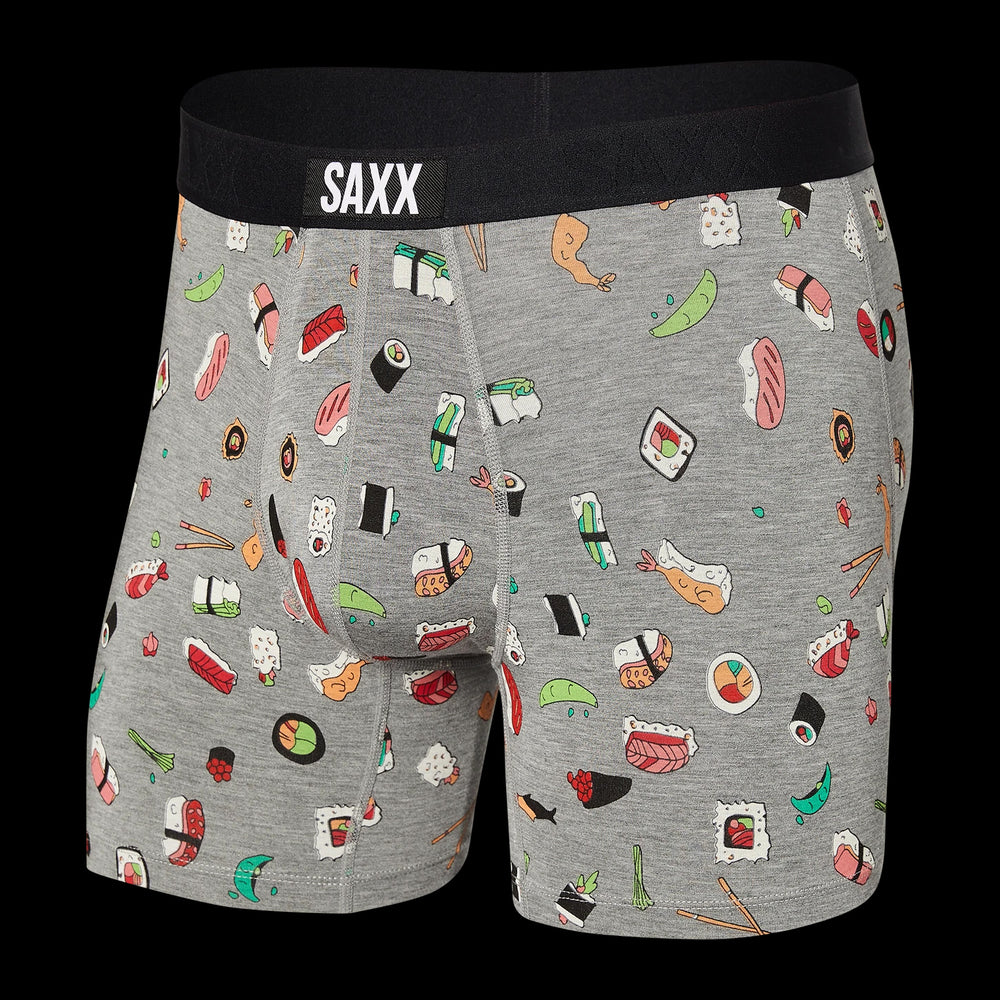 SAXX VIBE BOXER BRIEF-GREY SUSHI DOOBIE DOO – ESCO CLOTHIERS