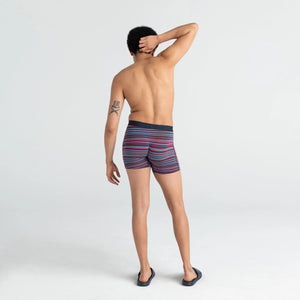 SAXX VIBE BOXER BRIEF-BLUE VIBRANT STRIPE