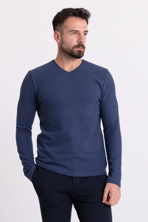 MCR MEN'S SWEATER- INDIGO