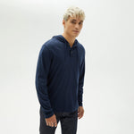 ROBERT BARAKETT HOODIE- BLUE NIGHT