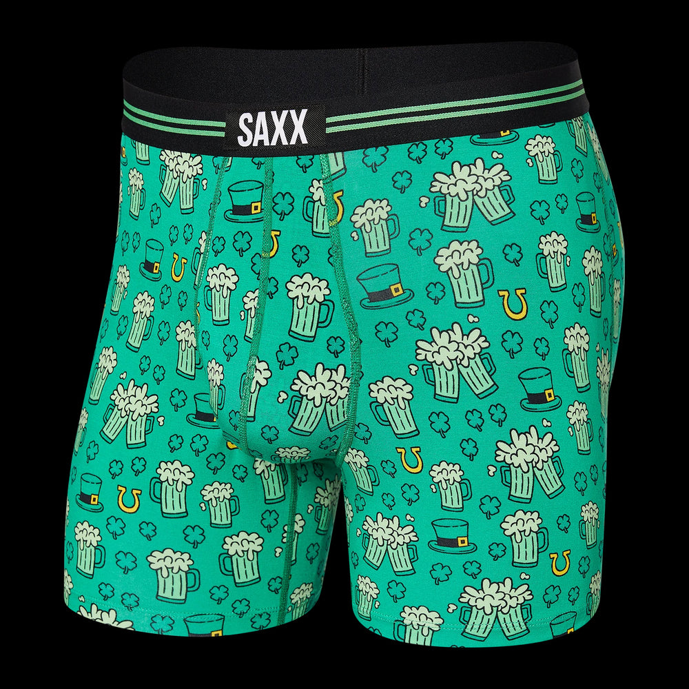 SAXX ULTRA BOXER BRIEF-ST. PATRICK'S DAY GREEN