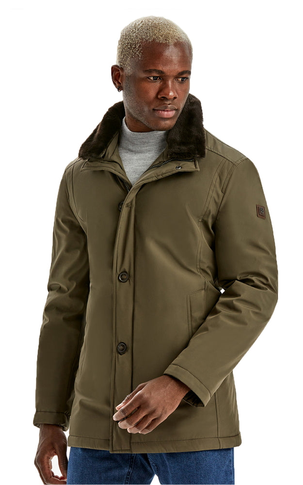 ZIVER WINTER JACKET- OLIVE GREEN