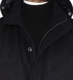 ZIVER HOODED WINTER COAT- BLACK