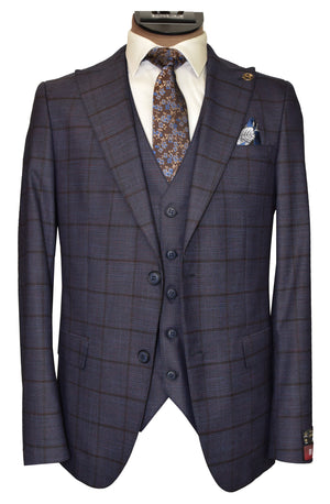 DELMONT 3 PIECE SUIT