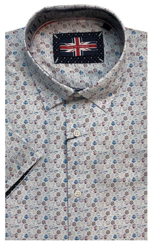 SOUL OF LONDON SHORT SLEEVE SHIRT