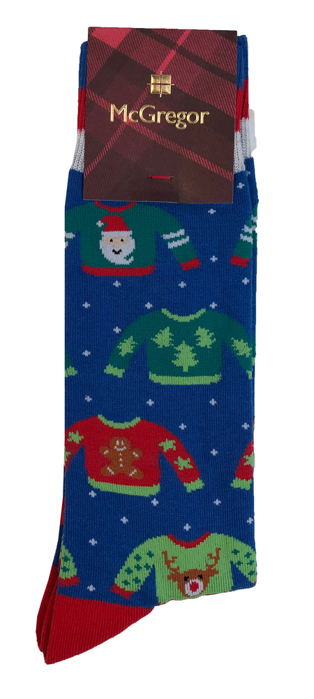 MCGREGOR SOCKS- UGLY CHRISTMAS